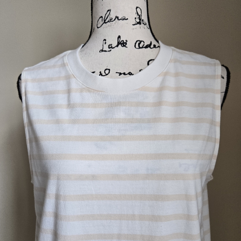 Everlane The Weekend Tank Dress Organic Cotton Womens L - Picture 2 of 9